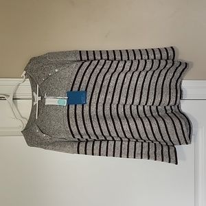 BNWT Button detail Brushed knit top